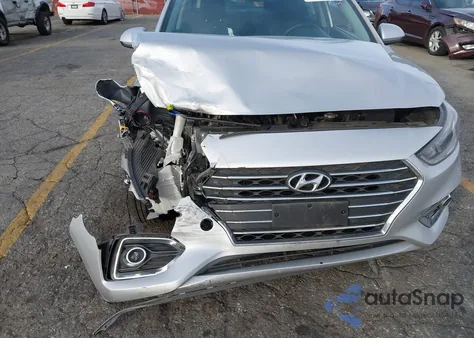 2022 Hyundai Accent Sel from USA, damaged, VIN 3KPC24A66NE180259